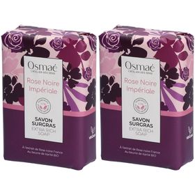 OSMAE Savon surgras Rose Noire Impériale