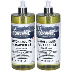 LA CORVETTE Savon liquide de Marseille Verveine-Citron