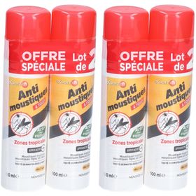 Novodex - Spray Répulsif Anti-Moustiques et Tiques Zones Tropicales