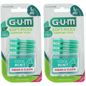 GUM® Soft-Picks® Comfort Flex Large Mint