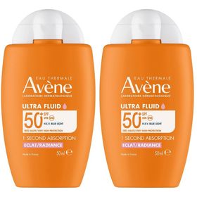 Avène Solaire Ultra Fluid Radiance SPF50+ | Très Haute Protection | Éclat