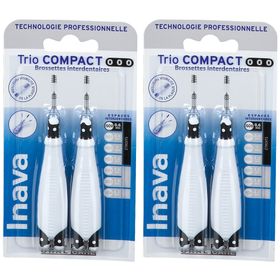 Inava Trio COMPACT Brossettes interdentaires S 0,6 mm