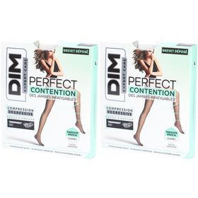 DIM Perfect Contention - Collants transparents 25D - Noir - Taille 4