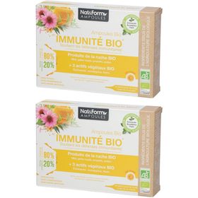 Nat & Form Ampoules Immunité Bio