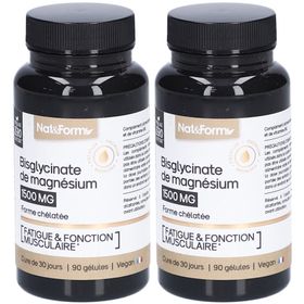 Nat&Form Bisglycinate de magnésium en gélules