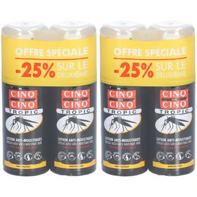 CINQ SUR CINQ Lot de 2 Spray Tropic Anti-Moustiques