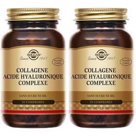 SOLGAR Collagène Acide Hyaluronique Complexe -  Beauté Peau, Cheveux, Ongles