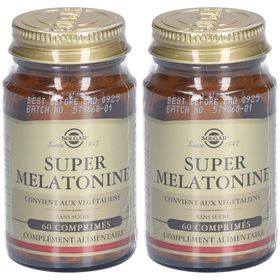 SOLGAR Super Mélatonine 1,9mg - Sommeil