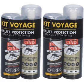 CINQ SUR CINQ Kit Voyage Haute Protection Anti-Moustiques