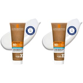 Anthelios Crème Solaire en Lait Hydratant Corps SPF50+ Sans Parfum 250ml Tube Eco-Responsable