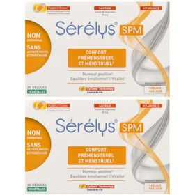 Sérélys SPM Confort, Gélule, complément alimentaire pour le confort prémenstruel et menstruel