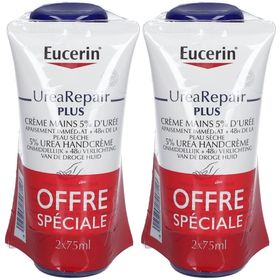 Eucerin UreaRepair PLUS Crème Mains 5% d'Urée Peau sèche