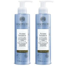 SANOFLORE Aciana botanica Lait démaquillant visage et yeux certifié Bio 200ml