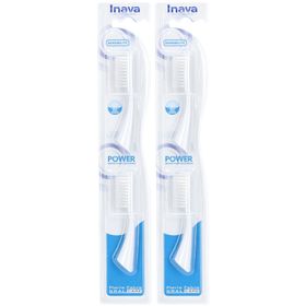 INAVA Sensibilité Têtes de brosse à dents électrique de rechange - Blanc