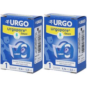 URGO Urgopore® Géant Sparadrap non tissé microporeux 9,14 m x 2,5 cm