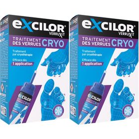 EXCILOR - VERRUXIT - Cryo Traitement des verrues - Cryothérapie gelant la verrue jusqu'à la racine - Mains et pieds - 50 ml