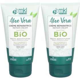 mkl CRÈME RÉPARATRICE ALOE VERA 150 ML - CERTIFIÉE BIO
