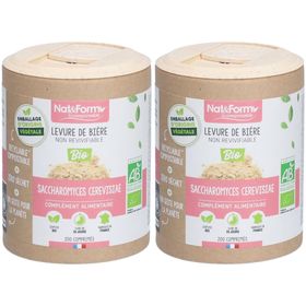 Nat&Form Levure de bière non revivifiable Bio en comprimés