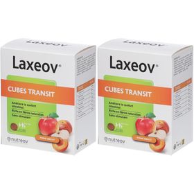 Nutreov Physcience Laxeov® Cubes Transit express® Pomme-Abricot