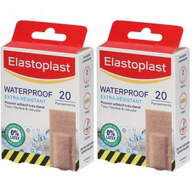 Elastoplast Pansements Waterproof Extra Résistant 26 x 76 mm