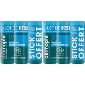 DERMOPHIL Stick Lèvres Bio Protection Lèvres Desséchées