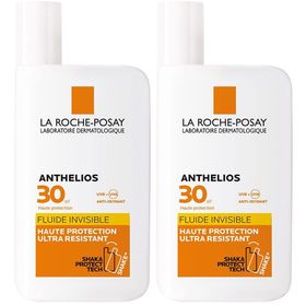 Anthelios Crème Solaire en Fluide Invisible Visage SPF30 Avec Parfum 50ml