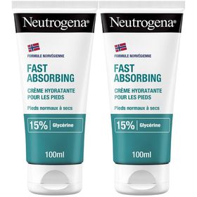 Neutrogena Absorption Rapide Crème Hydratante Pieds Secs 100ml