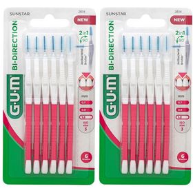 ​GUM® Bi-Direction Brossette interdentaire conique fine 1,2 mm