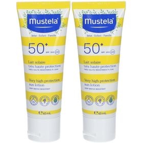 mustela® Lait Solaire Très Haute Protection SPF 50+