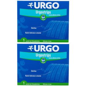 URGO Urgostrips Bandelettes adhésives 10 mm x 6 mm