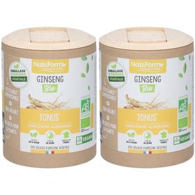 Nat&Form Ginseng Bio en gélules