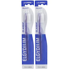 ELGYDIUM Classic Brosse à dents medium