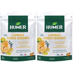 HUMER Gommes gorge sensible