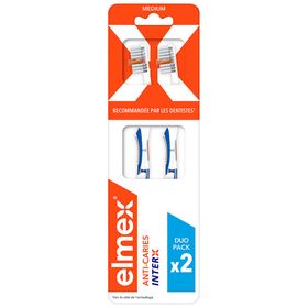 Elmex InterX Brosse à Dents Protection Caries Medium