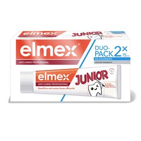 ELMEX Dentifrice Anti-Caries Junior 6-12 ans Duo Pack