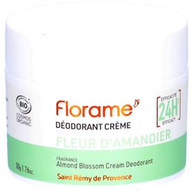 FLORAME Déodorant Crème Fleur d'Amandier