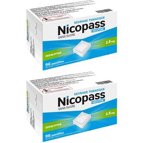 Nicopass® Eucalyptus s/s 1,5 mg