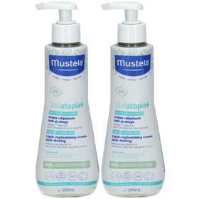 Mustela Stelatopia+ Crème Relipidante Anti-Grattage Peau Très Sèche à Atopique Bio 300 ml