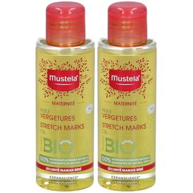 Mustela Maternité Huile vertures Bio