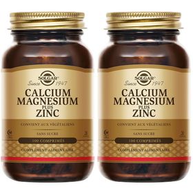 SOLGAR Calcium Magnésium Zinc - Santé des Os