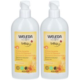 WELEDA Baby Crème lavante Corps & Cheveux au Calendula