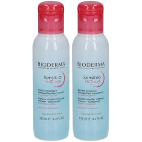 Bioderma Sensibio H2O Eye Biphase Micellaire Démaquillant Waterproof