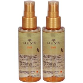 Nuxe Sun Huile Lactée Capillaire Protectrice Hydratante