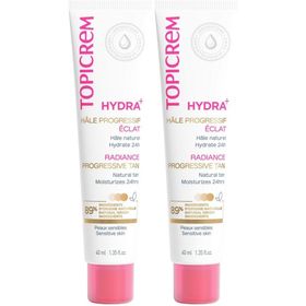 TOPICREM Hydra+ Hâle Progressif Éclat