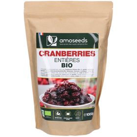 AMOSEEDS Cranberries Entières Bio
