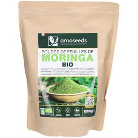 AMOSEEDS Poudre de Moringa Bio