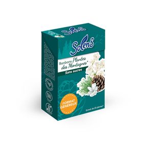 SOLENS Bonbons Plantes des Montagnes Sans Sucres