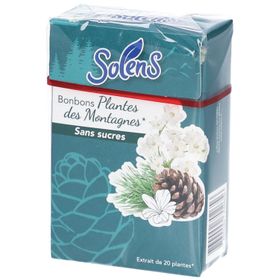 SOLENS Bonbons Plantes des Montagnes Sans Sucres
