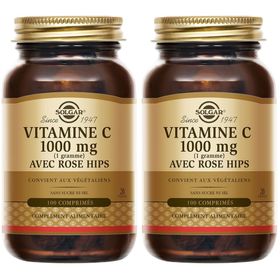 Solgar Vitamine C 1000 mg avec Rose Hips