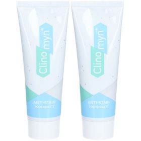 CLINOMYN Dentifrice Gel anti-tâches au fluor - Menthe forte